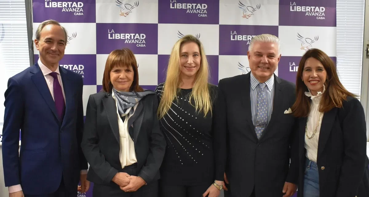 Con predominio de nombres libertarios, la alianza de La Libertad Avanza y el PRO presentó candidatos en CABA