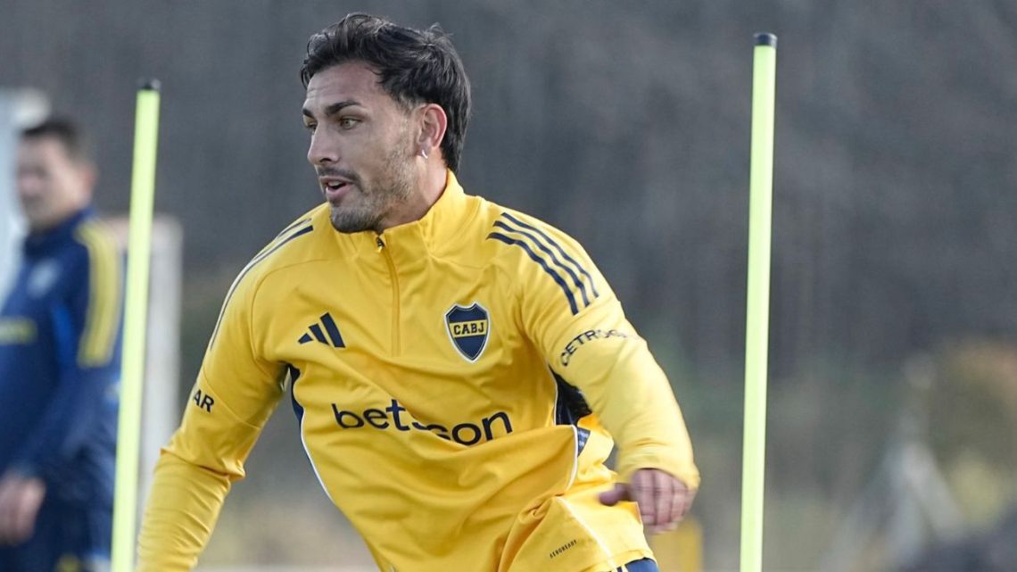 Leandro Paredes terminó con una sobrecarga y encendió las alarmas en Boca