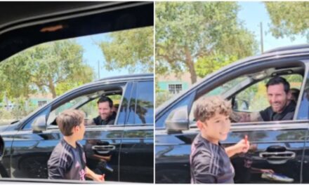 Lionel Messi conmovió a las redes con un gesto que dio la vuelta al mundo