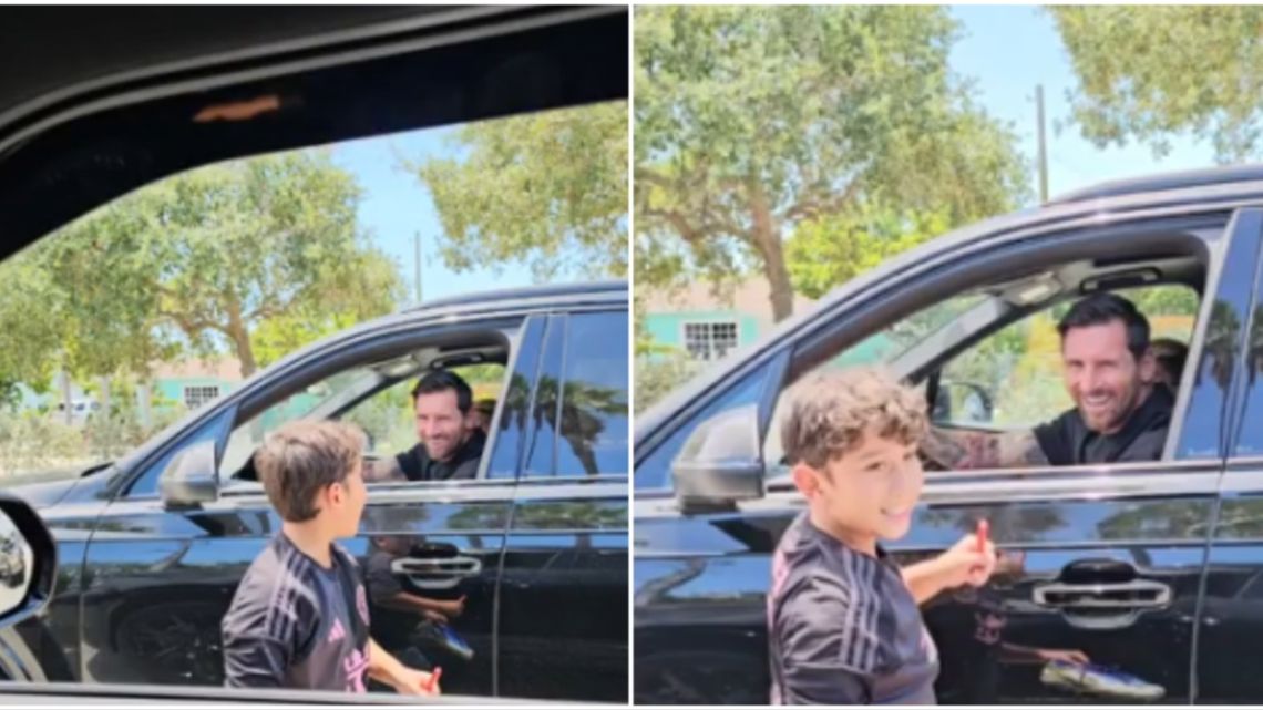 Lionel Messi conmovió a las redes con un gesto que dio la vuelta al mundo