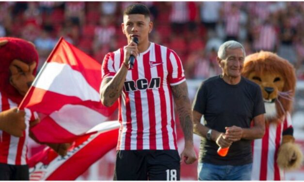 En medio del conflicto con Boca, Marcos Rojo lanzó un guiño para Estudiantes