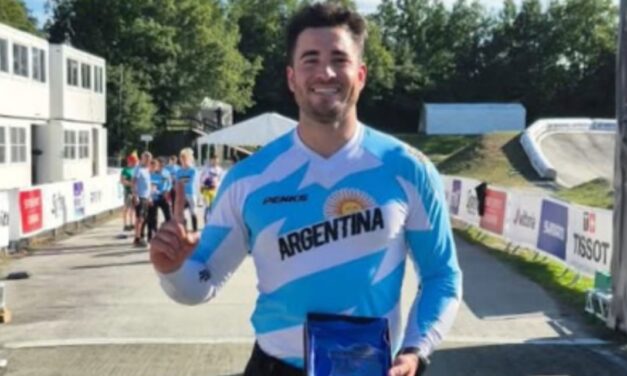 Nuevo campeón argentino: Matías Montenegro alzó el título mundial de BMX