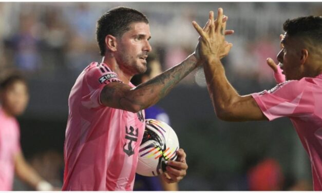 Sin Lionel Messi, Rodrigo De Paul marcó su primer gol en el triunfo del Inter Miami
