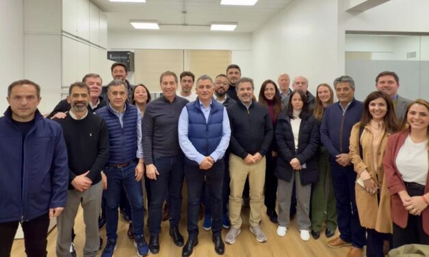 Diego Santilli, Cristian Ritondo y Guillermo Montenegro se reunieron con Sebastián Pareja para activar campaña