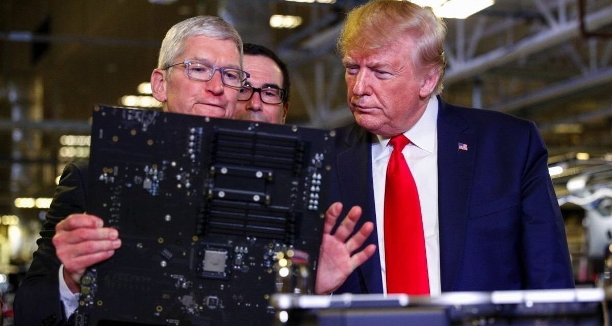 Donald Trump anunció que impondrá aranceles del 100% para la importación de chips y semiconductores