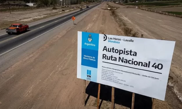 Ruta 40: Orrego “Queremos que la obra siga sin demoras»