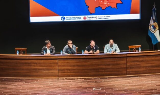 San Juan ultima detalles para los Juegos Deportivos Nacionales Evita 2025
