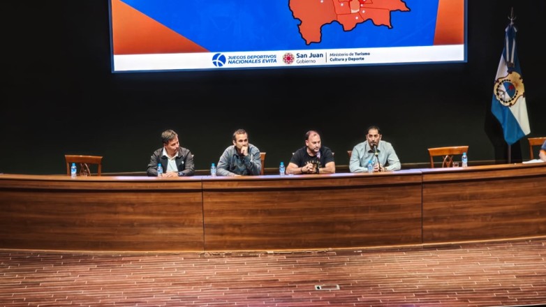 San Juan ultima detalles para los Juegos Deportivos Nacionales Evita 2025