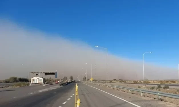 Alerta: se espera viento Zonda con ráfagas de hasta 70 km/h