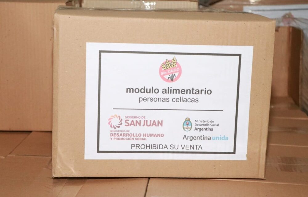 Entrega de módulos sin TACC para personas celíacas