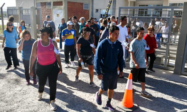 Caminata saludable: El Hospital Julieta Lanteri convocó a la comunidad a moverse por la salud