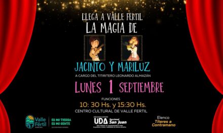 Valle Fértil celebrará el Día del Niño con funciones de títeres