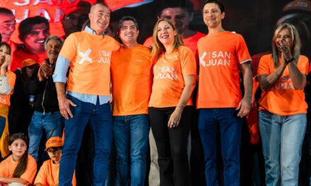 El Frente “Por San Juan” presentó a sus candidatos en un acto multitudinario
