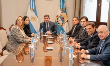 Orrego recibió a la jueza de la Corte Interamericana