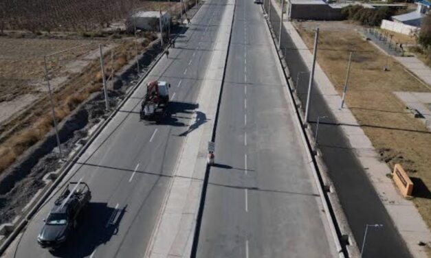 Orrego inaugurará las obras de ensanche e iluminación de Calle 5