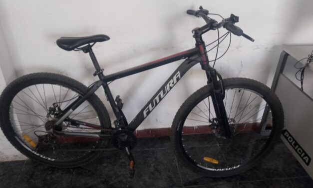 Chimbas: Detuvieron a un hombre por robar una bicicleta