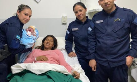 Emoción en Caucete: La Policía ayudó en un nacimiento