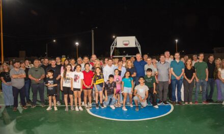 Nuevo polideportivo para los vecinos de Brisas del Sauce