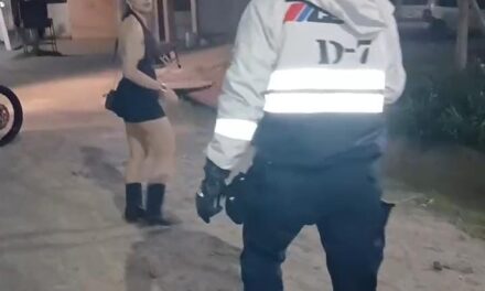 Una mujer que dijo ser abogada fue detenida tras cruzar varios semáforos en rojo ( video)