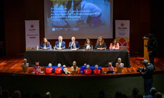 San Juan incorpora la capacitación en RCP en todas las escuelas secundarias