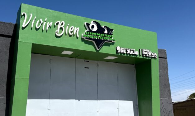 9 de Julio inaugura su nuevo gimnasio municipal