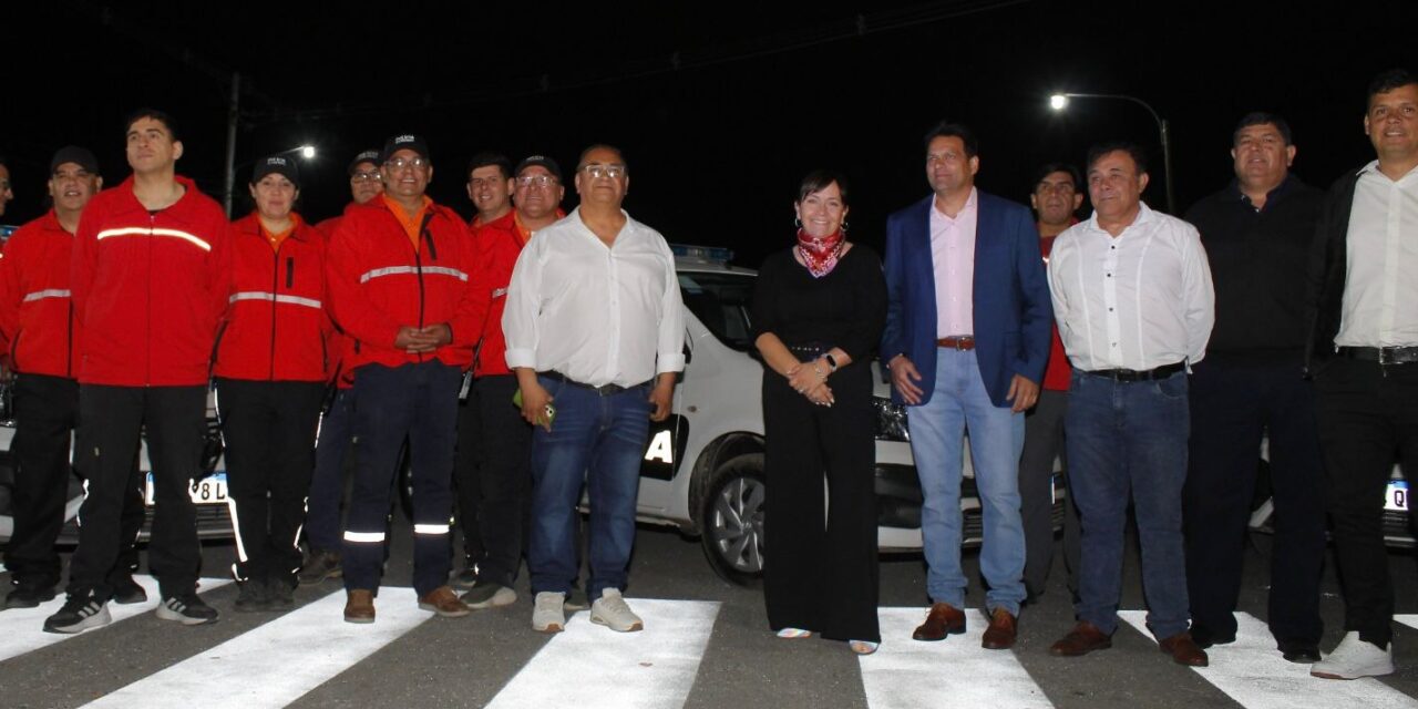 Chimbas lanzó un plan integral para reforzar la seguridad y la vida comunitaria
