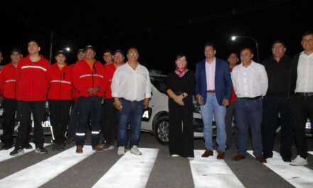 Chimbas lanzó un plan integral para reforzar la seguridad y la vida comunitaria