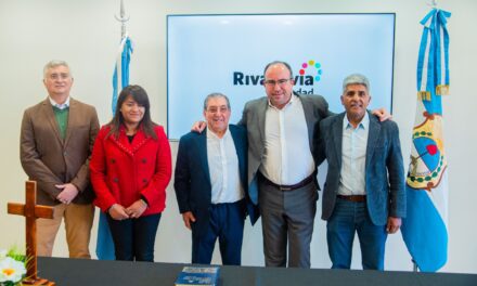 Sergio Miodowsky oficializó a Guido Marello como nuevo secretario de Obras de Rivadavia