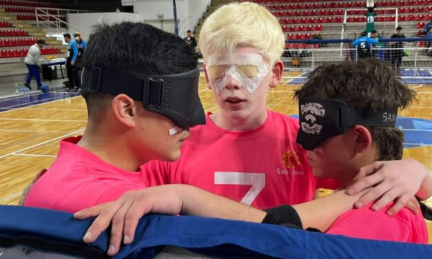 El goalball sanjuanino dijo presente en Villa Mercedes