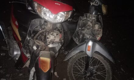 Recuperaron dos motos y una freidora robadas en Carpintería, Pocito
