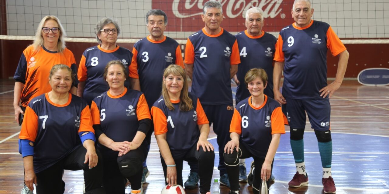 San Juan se subió al podio en los Juegos Nacionales de Adultos Mayores
