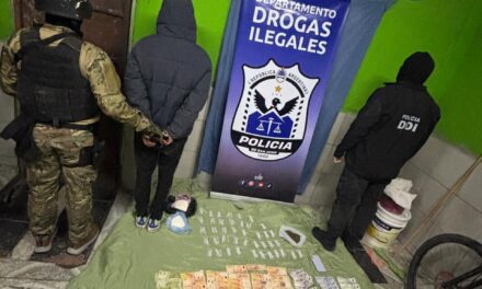 Allanamiento en Rawson: Secuestran más de 1,7 kilos de droga en el Barrio La Estación
