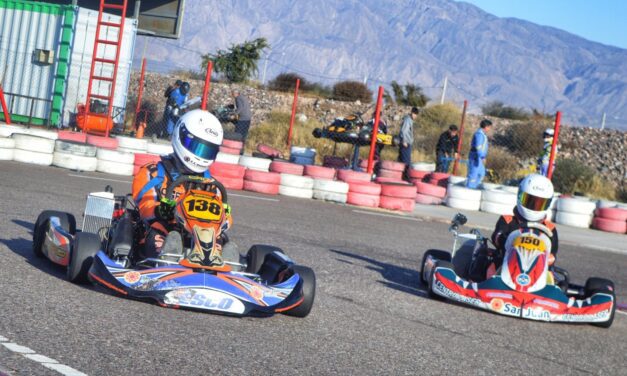 Quinta fecha del karting sanjuanino en Pocito
