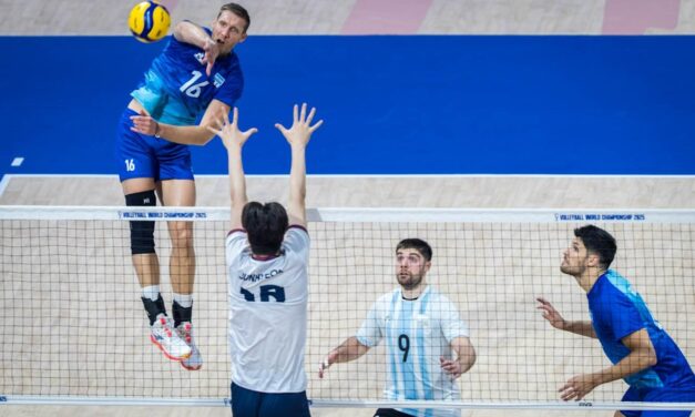 Argentina venció a Corea y define su futuro en el Mundial de Vóley ante Francia