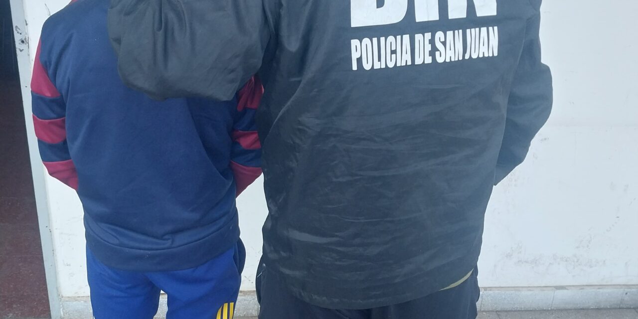 Brigada de Investigaciones Norte captura a sujeto intensamente buscado en Chimbas