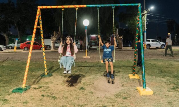 El Molle estrena plaza renovada y nuevas luminarias LED
