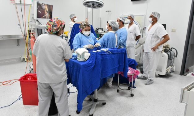 Albardón y Sarmiento suman cirugía laparoscópica con nuevo equipamiento