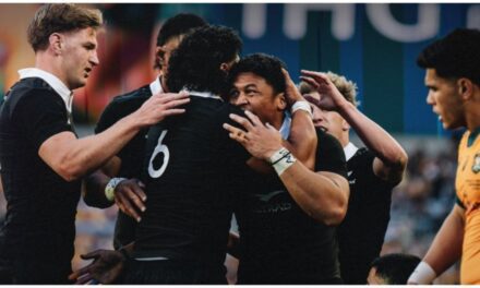 Los All Blacks derrotaron a los Wallabies y se afianzaron en la cima del Rugby Championship