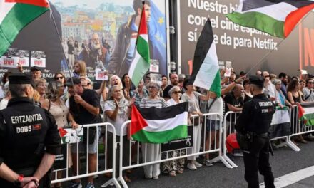 Con el cine a un costado, el apoyo a Palestina ocupa el centro de la escena en el Festival de San Sebastián