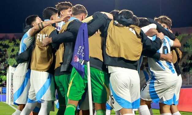 La selección Argentina sub20 ganó 3-1 a Cuba en el debut del Mundial de Chile 2025