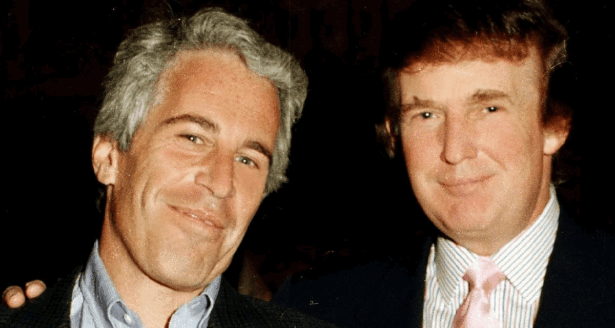 Demócratas difundieron una polémica carta atribuida a Donald Trump dirigida a Jeffrey Epstein
