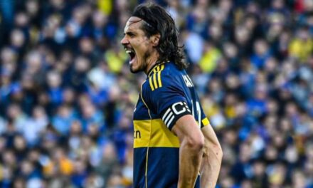 Edinson Cavani volvió a lesionarse y es baja para enfrentar a Central Córdoba