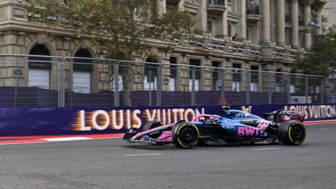 Franco Colapinto busca mejorar en la clasificación del Gran Premio de Azerbaiyán