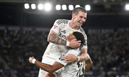 Franco Mastantuono marcó su primer gol con Real Madrid