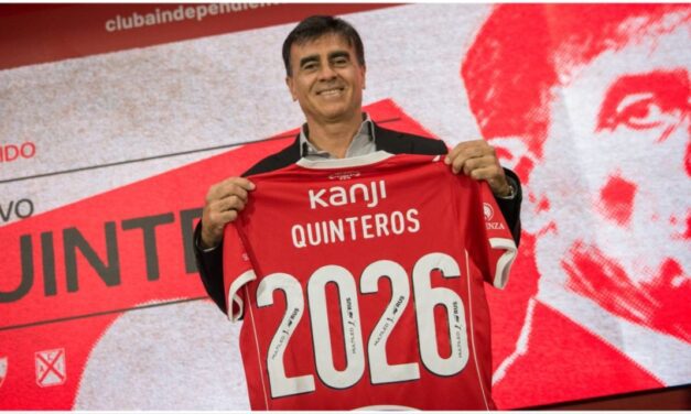 Gustavo Quinteros es el nuevo director técnico de Independiente