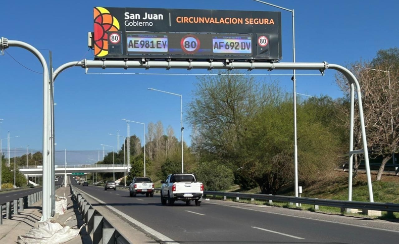 Adelanto: La Ruta 40 Sur tendrá pórticos de seguridad vial