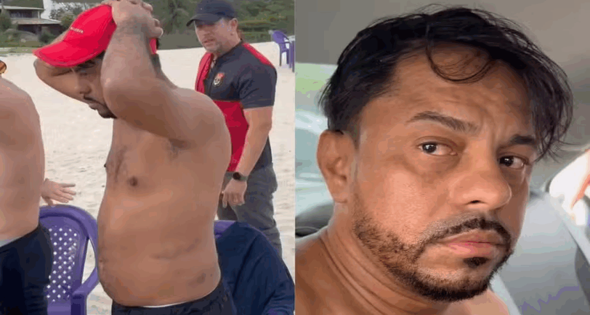 Detuvieron a uno de los narcotraficantes más peligrosos del país mientras tomaba Whisky en la playa