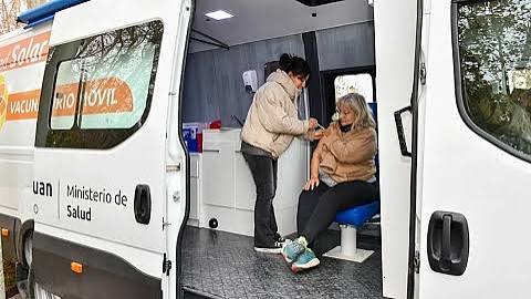 El Vacunatorio Móvil se instala en Rivadavia y El Palomar este fin de semana