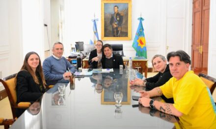 Axel Kicillof se reunió con Ian Moche para discutir políticas para el sector de discapacidad en Provincia