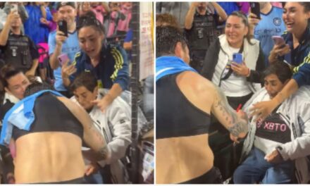 Lionel Messi emocionó al mundo con un gesto inolvidable hacia una abuela argentina